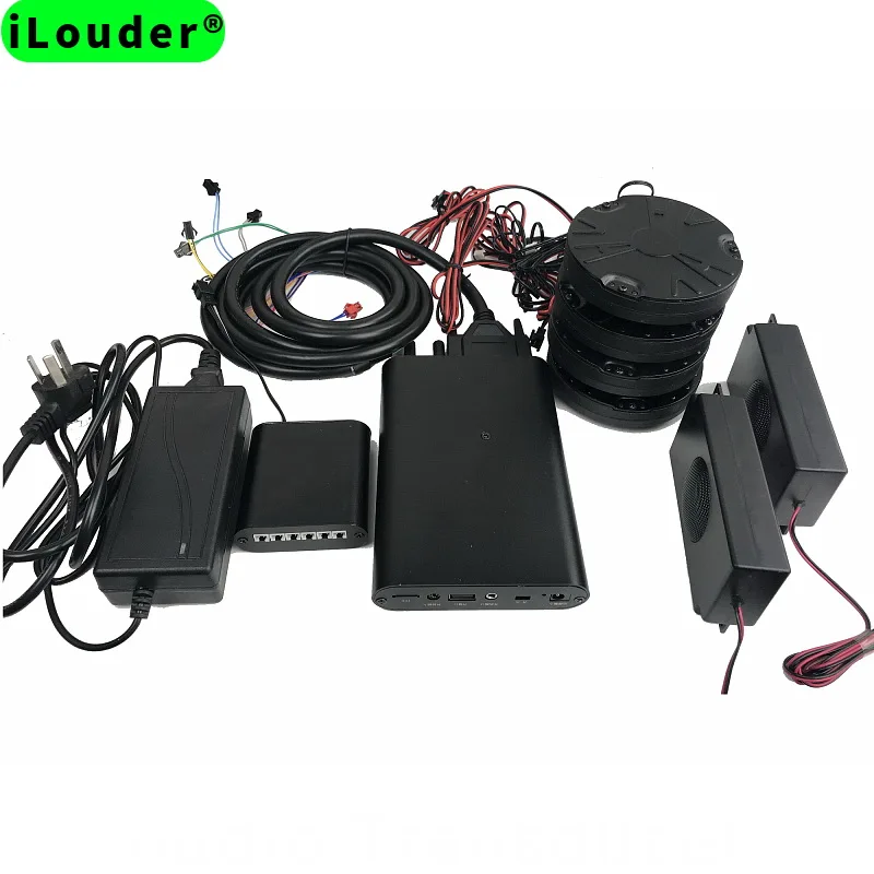 Music mattress exciter woofer speaker sound audio vibration ultrasonic transducer for massage