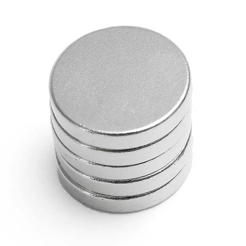 Strong Magnetic Small Magnet Piece Magnet Round Buckle Car Vent Round Alnico Magnetic Round Black Magnetic Power Core