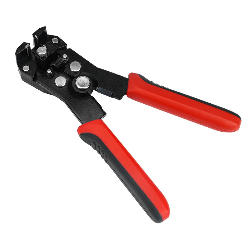 Kaiweets 205mm Length Wire Cutter for Solid and Stranded AWG Wire Self Adjusting Carbon Steel High-Grade Wire Stripper