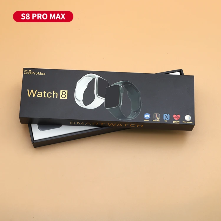 2023 New S8 Pro Max Smartwatch 2.1 Inch Tft Screen Series 8 9 Ip67 Waterproof App Hd Fit Pro Wireless Charging Smart Watch