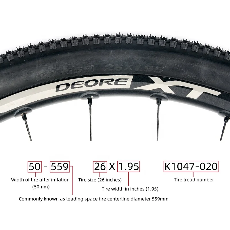 KENDA High quality 60TPI  26 27.5 29inch Folding Mountain Bike Tires All-terrain Mountain Bike Tires