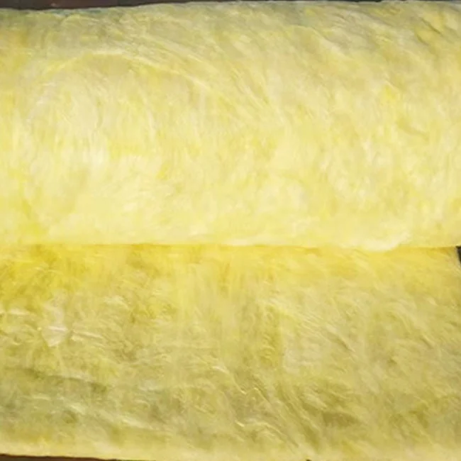 Fiberglass Roof Insulation Roll Fireproof Cotton Glass Wool Roof Rubber Insulation Heat Materials wool felt with aluminium foil