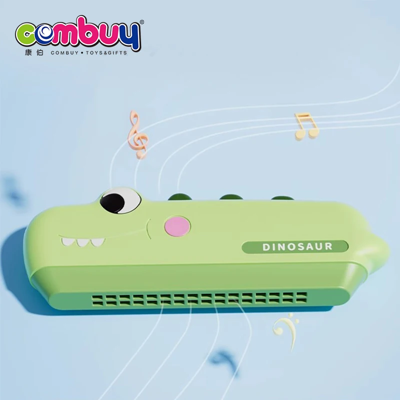 16 hole children musical instrument cartoon plastic toy harmonica