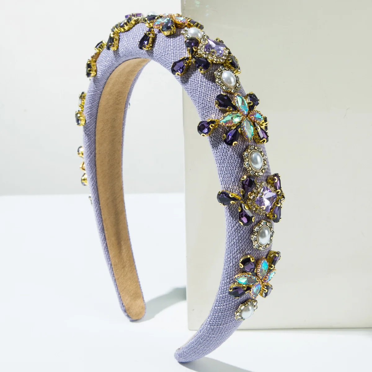 Made In China Fancy Hair Accessories Designer Headband Baroque Pearl Jewelry