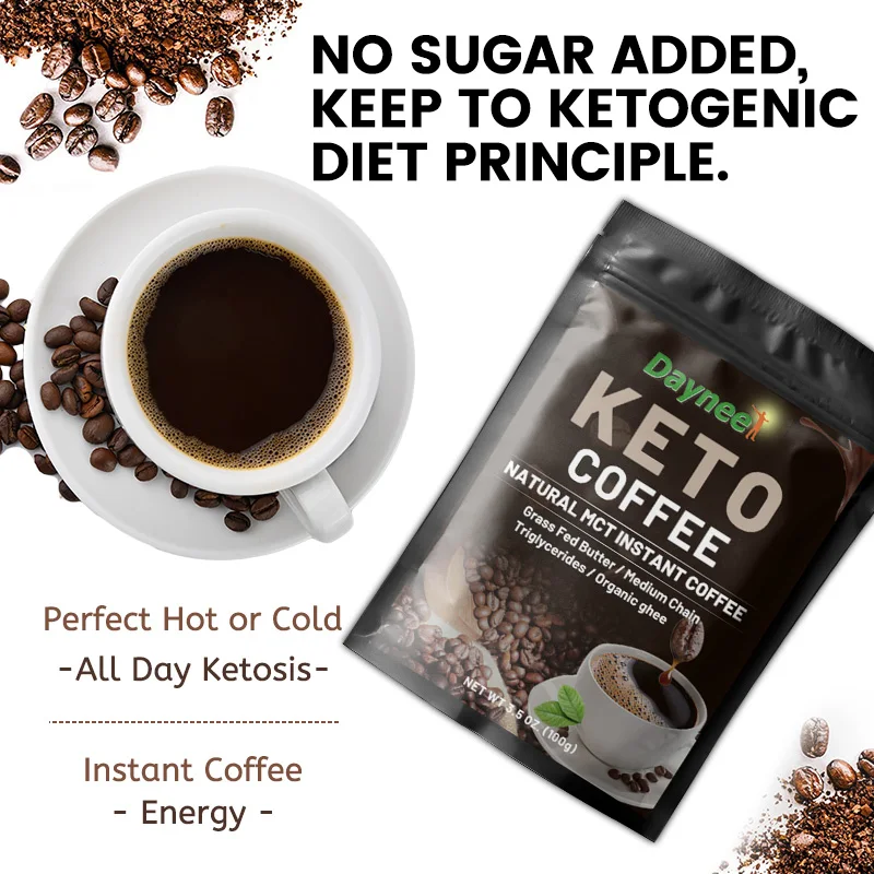 Best Selling Keto Coffee Lose Weight Control Food Herbs product Instant flat belly Weight Loss Coffee for Slimming