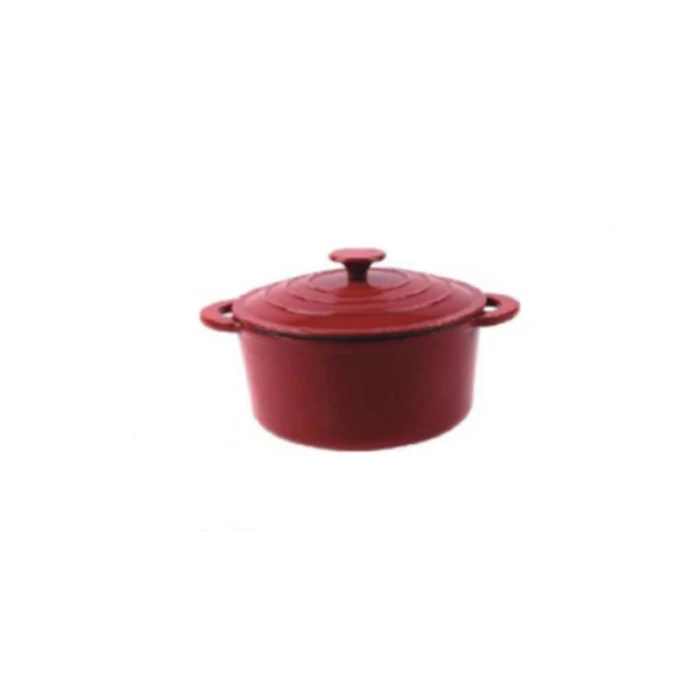 Enameled Cast Iron Dutch Oven with Lid Quart Round Nonstick Enamel Cookware with Dual Handle and Cover Casserole Dish