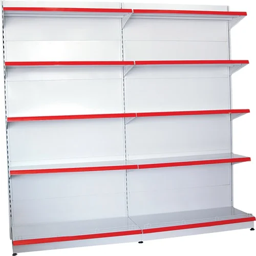 Single side Supermarket  Shelves wall unit Display for retail