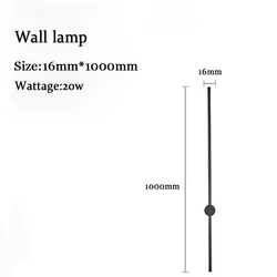 Modern Iron Black Bedside Night Sconces Wall Lamp Light for Bedroom Living Room Loft Home Interior LED Decorative Lamps