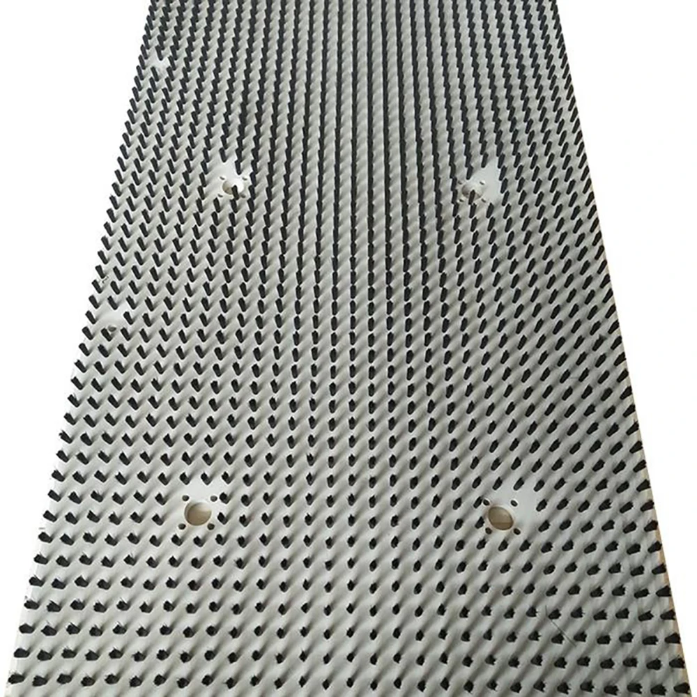 Custom work table brush plate CNC brush bending machine buffer table PVC brush