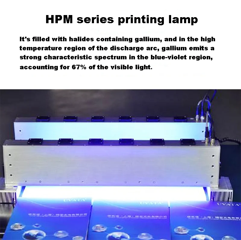 DR.FISCHER HPM17 2000W UV printing filament screen printing ink exposure lamp UV lamp
