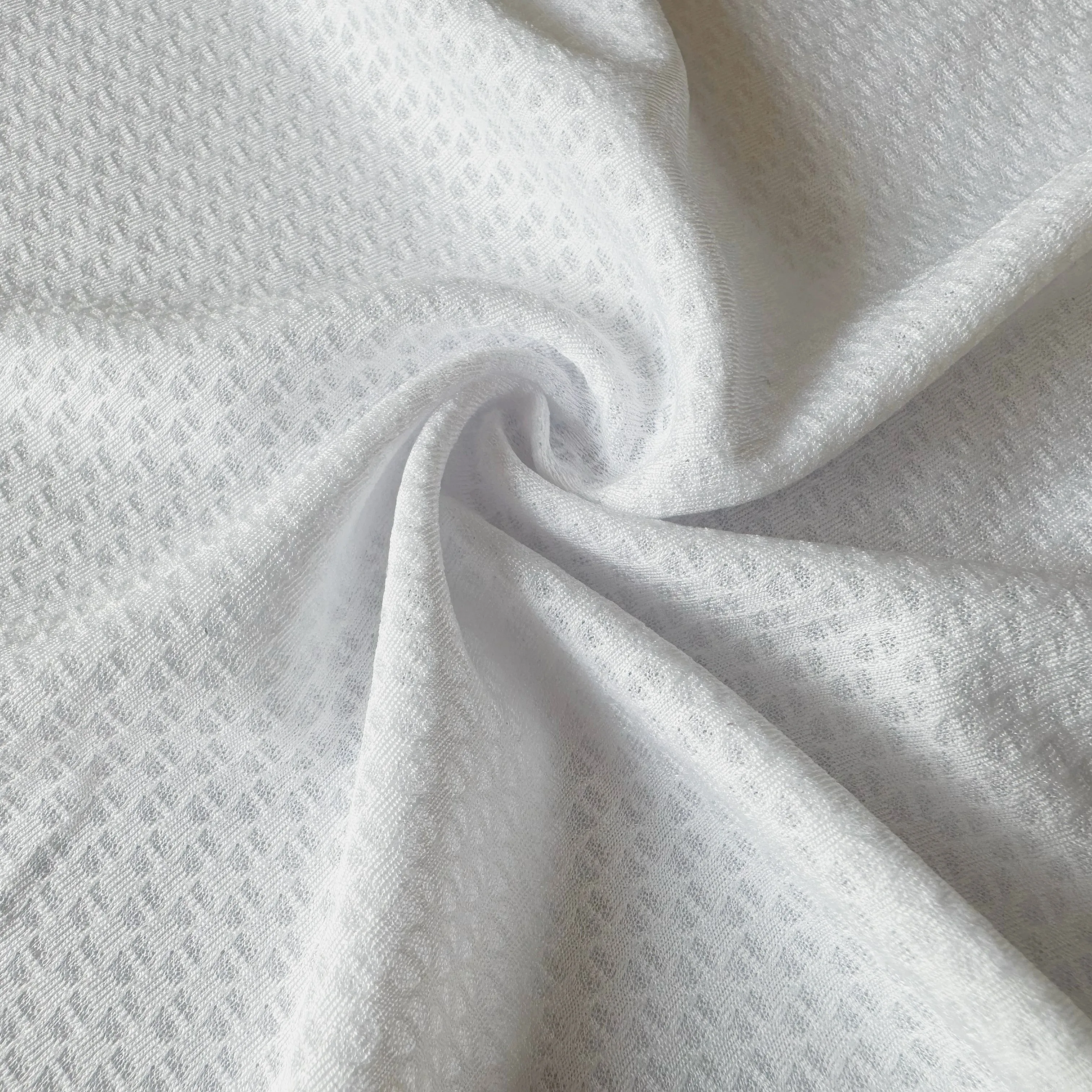 Wholesale China supplier absorbent wicking breathable cycling wear lightweight sports jersey mesh fabric