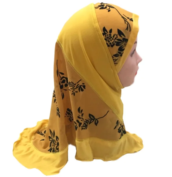 2 to 7 years 11 Colors Muslim Kids Hijab Scarf