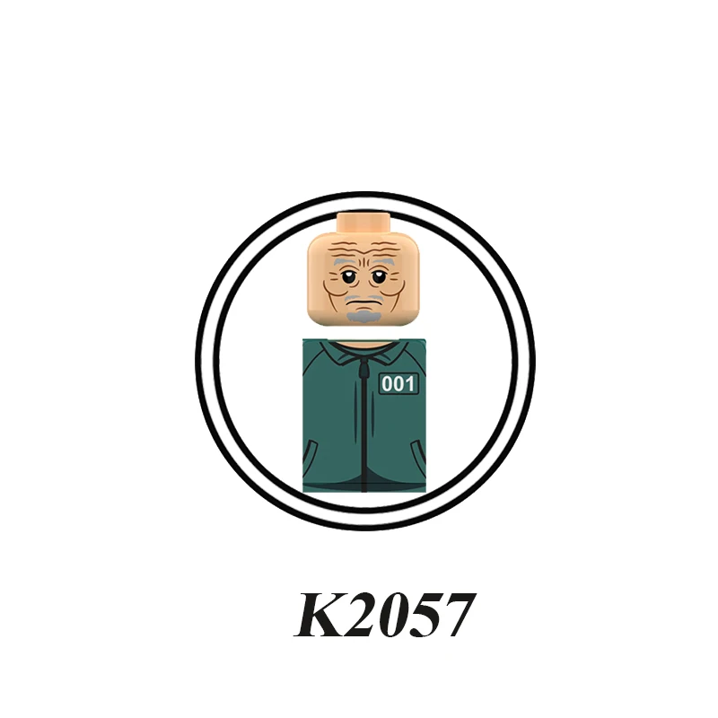 KDL808 Hot TV Movie Round Six Game Building Blocks Action Figures Accessories Heads Mask Kids Educational Toys K2237