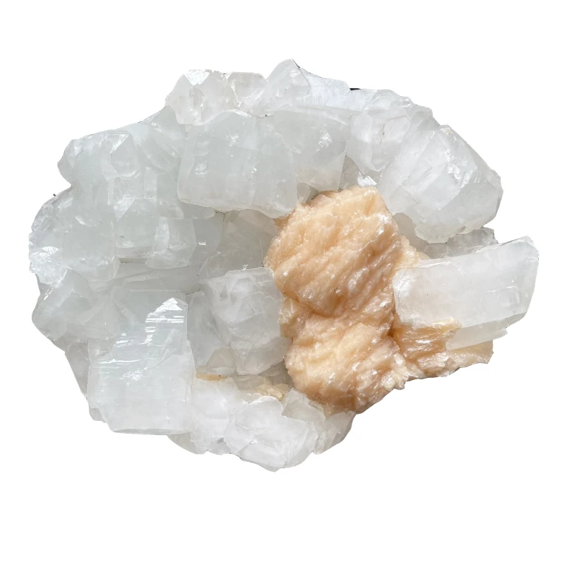 Factory directly sell natural quartz fisheye stone crystal Apophyllite cluster Specimen for collection