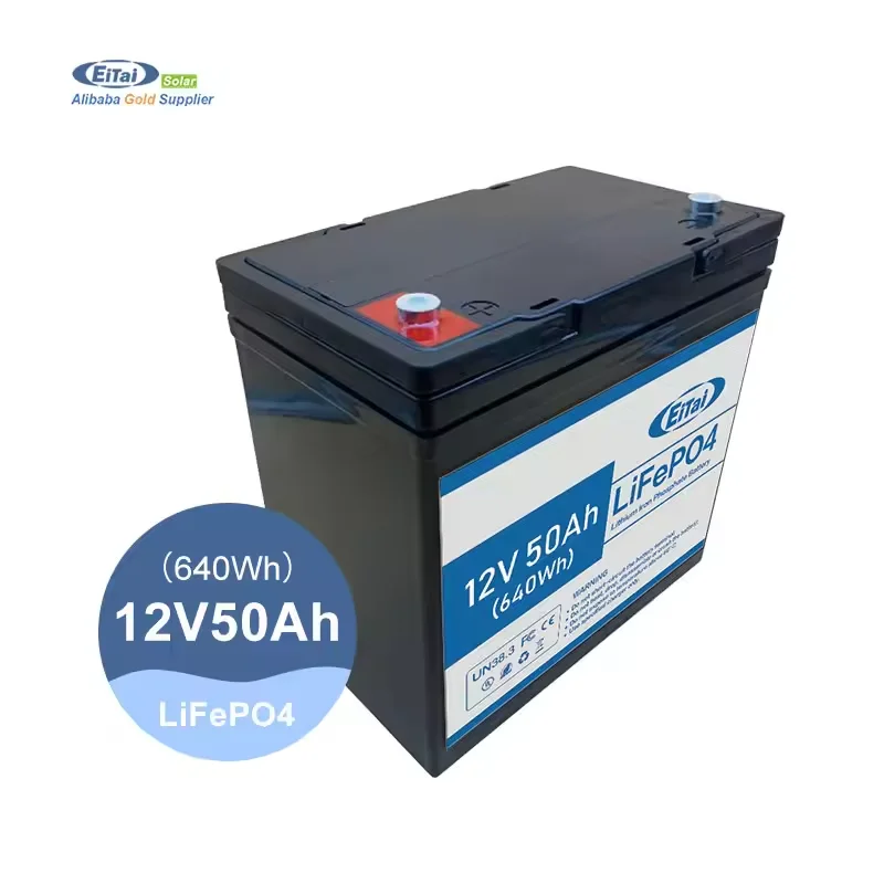 Аккумуляторная батарея для мотоцикла Eitai Pv 12V Lifepo4 12 8 V 200Ah 100Ah 50Ah с хорошим обслуживанием