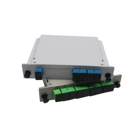 APT SC APC UPC PLC 1X4 1X8 1X 16 Single Mode Splitter Device Cassette Passive Fiber Optical Box 2/4/8/16 Way FTTH