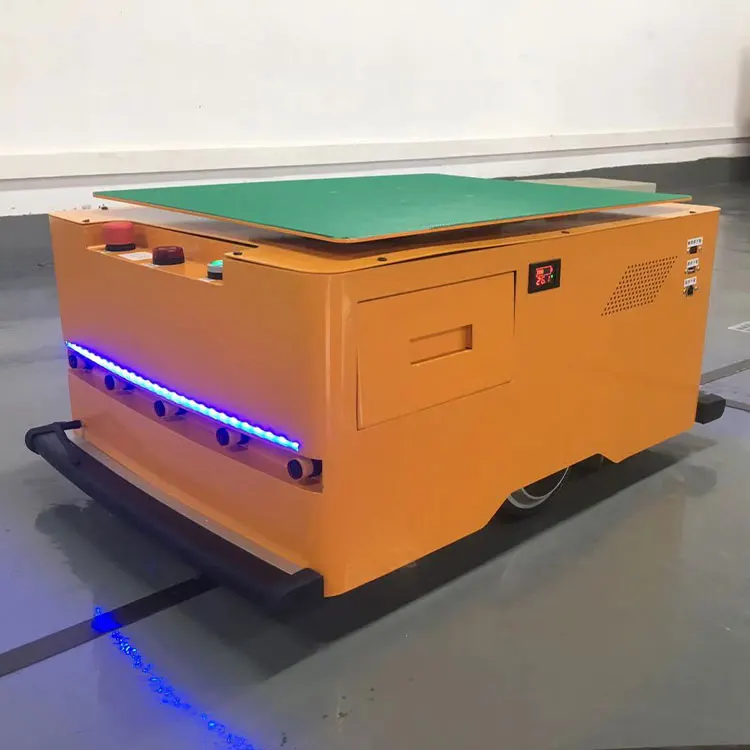 JS10 10kg 80kg 100kg Warehouse Robot Logistics Platform Automated Guided Pallet Mover