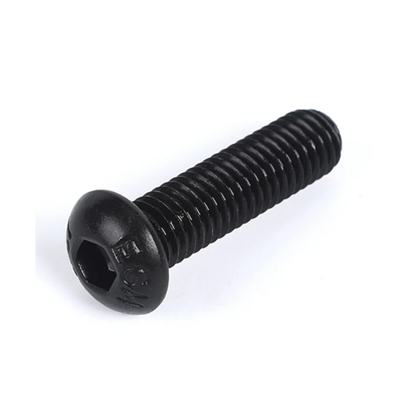 Carbon steel Black oxide 12.9 grade Hexagon Socket Button Head Screws