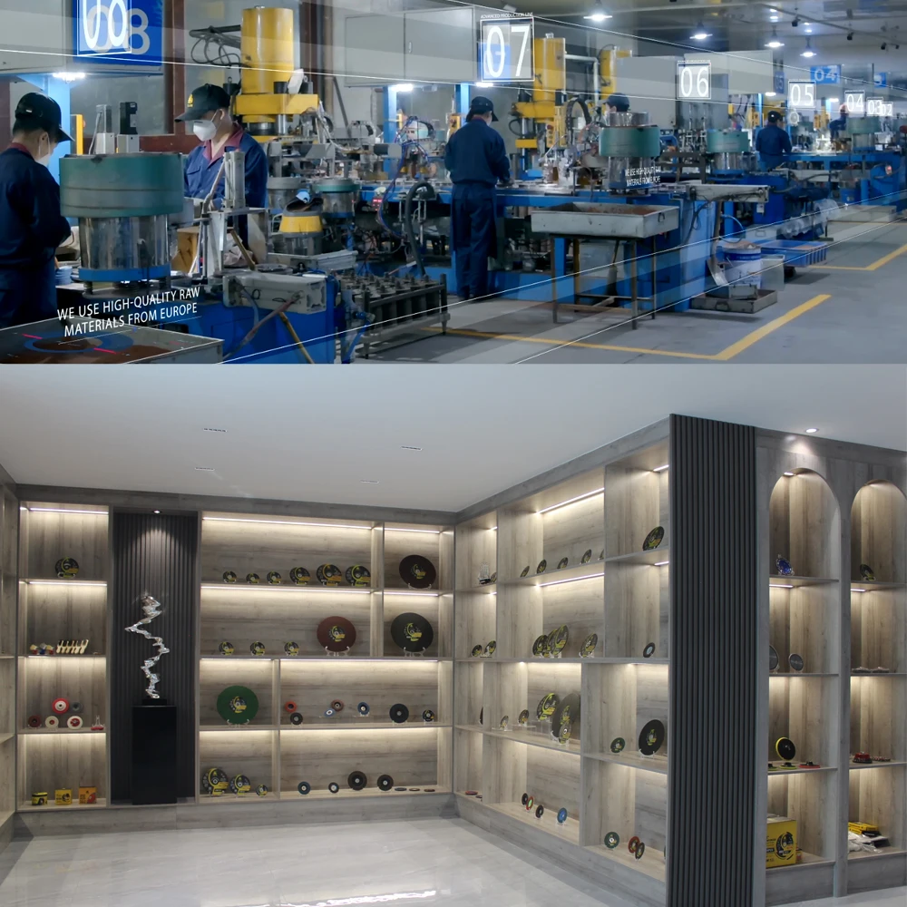 DELUN durable using 4.5' fiberglass net cut-off wheel for iron euro standard china supplier