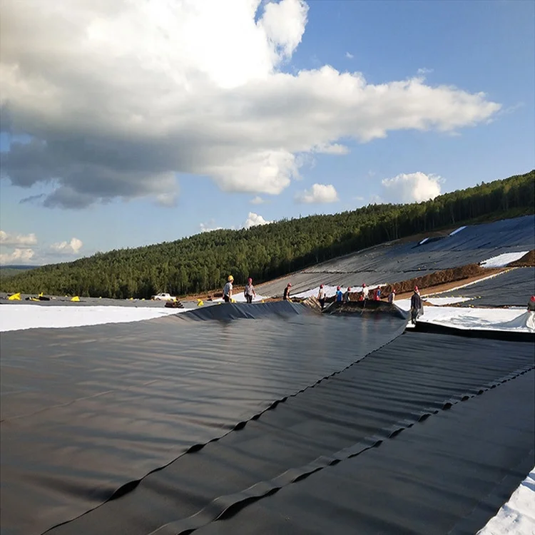 Сварная геомембрана для сельскохозяйственной фермы HDPE LDPE LLDPE PVC