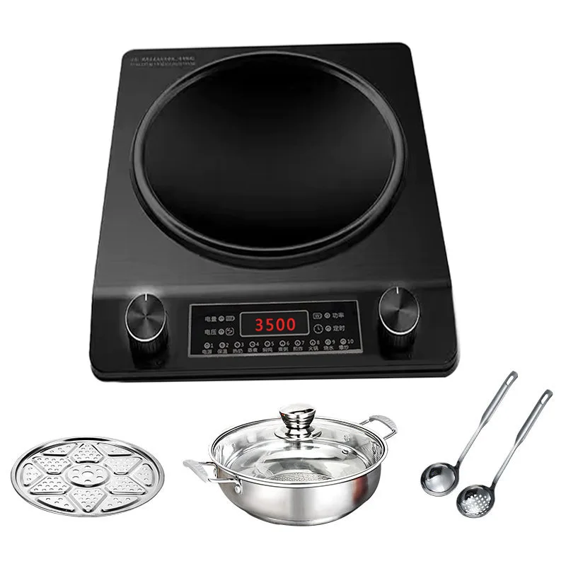 Newly launched 3500W Manufacturer of ceramic infrared cookware rotary button High quality domestic electric ceramic stove