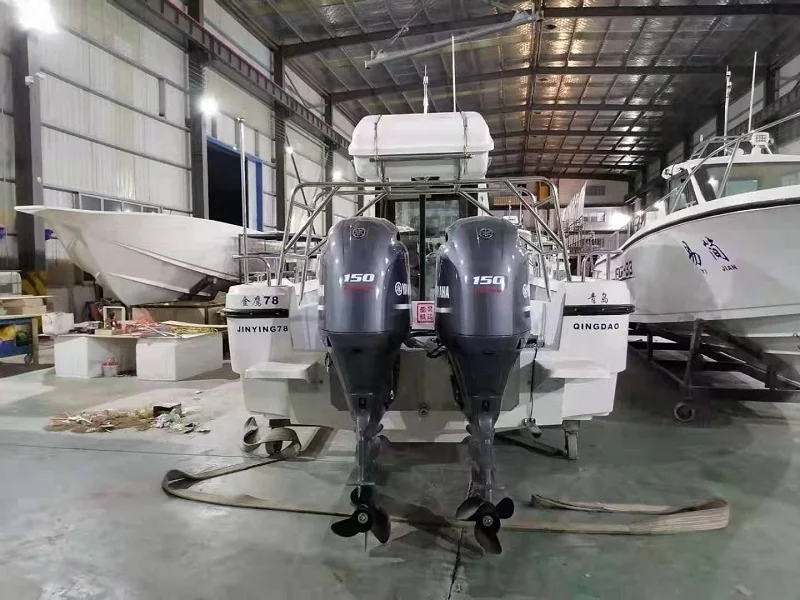 10.6m Fiberglass Fishing Boat with Cabin