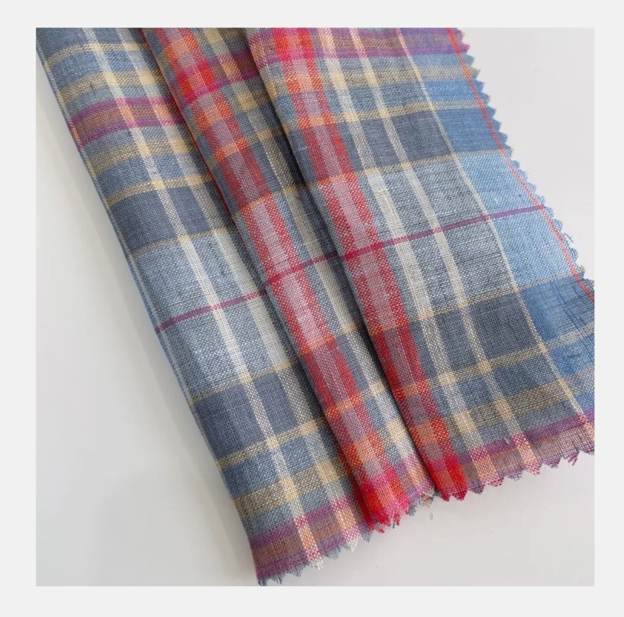 OEM качественный кампусный костюм, клетчатая ткань, синяя дышащая детская одежда, льняная ткань с принтом