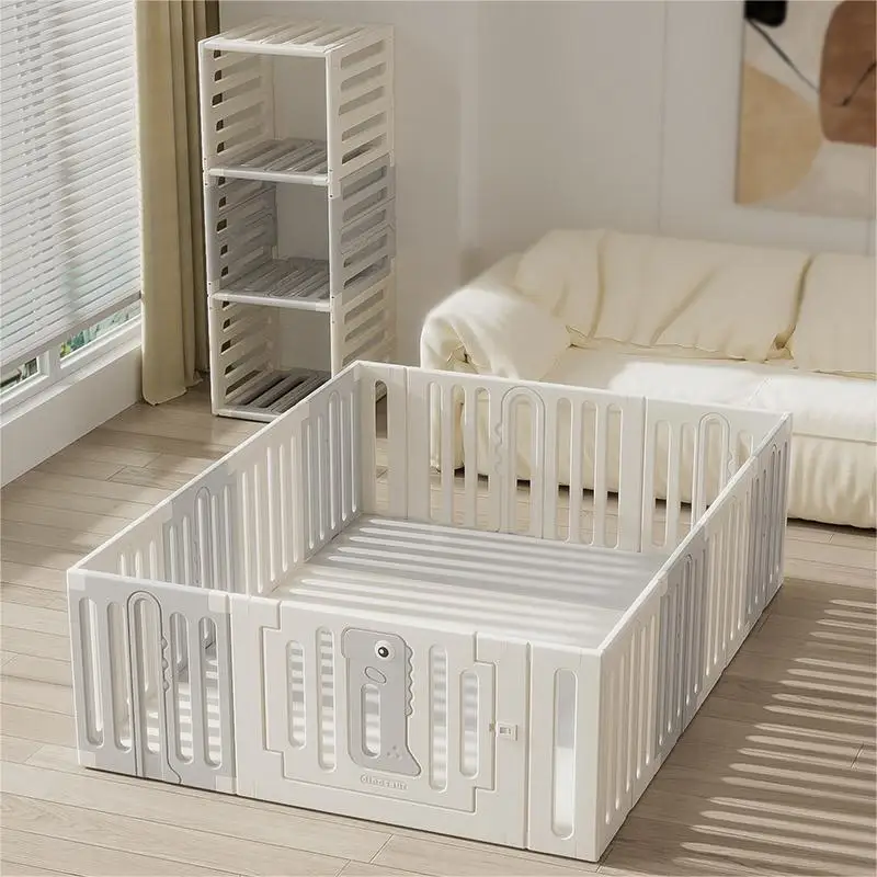 ejiale High quality fence safety baby beds playpens bed rails baby playpen montessori kids floor bed indoor playground