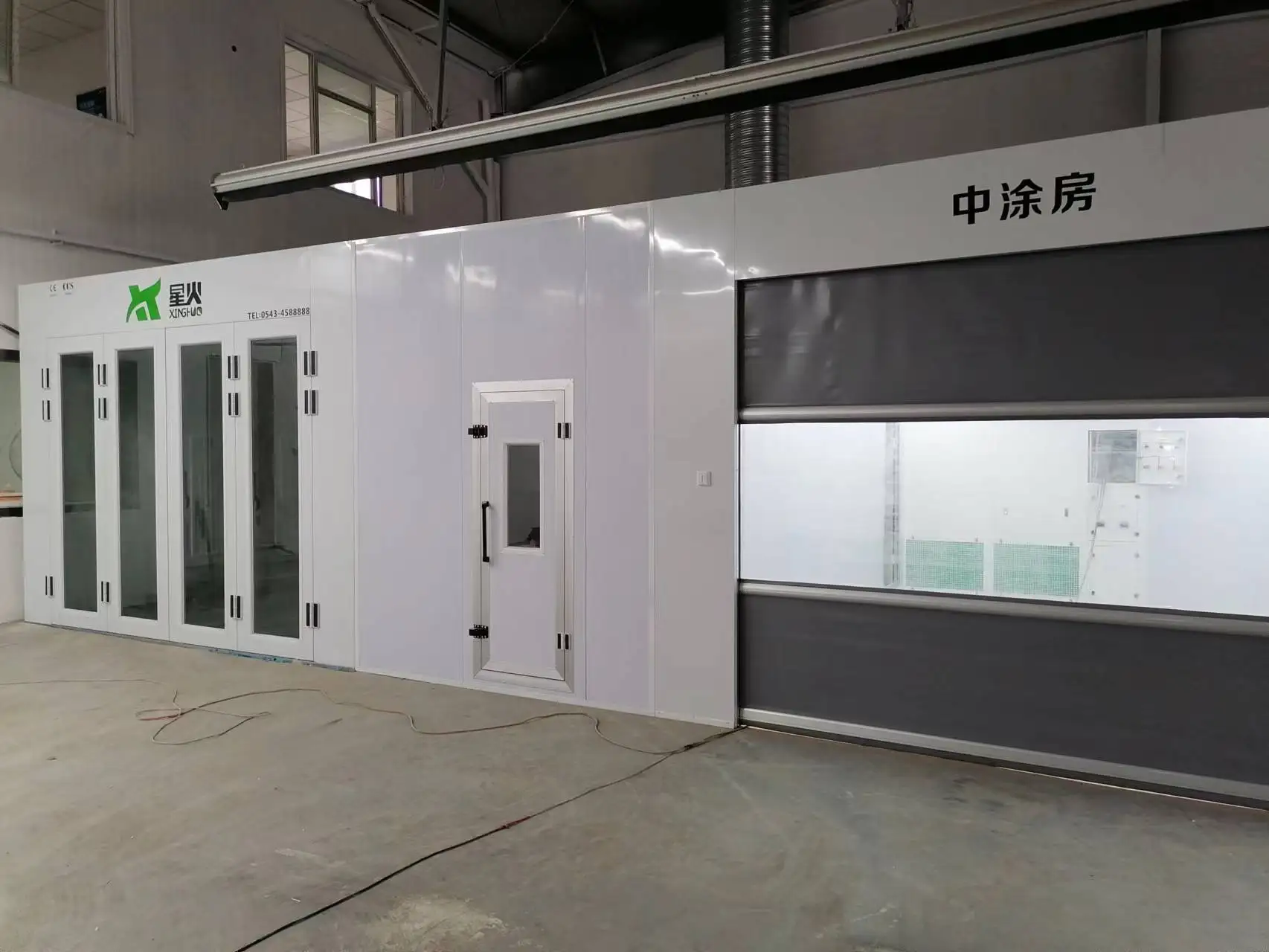 Customized Spray Booth Prep Room Prep Station Paint Booth Sheet Metal Repair Painting Line
