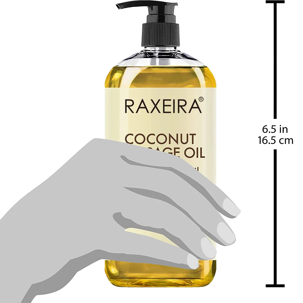 Private Label Natural Coconut Massage Oil