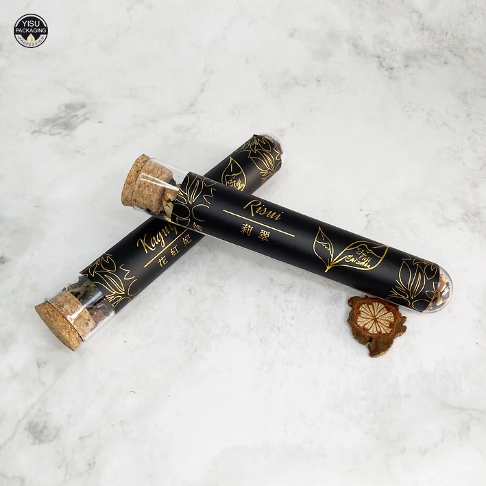 100ml test plastic test tube Vanilla plastic  packaging tube