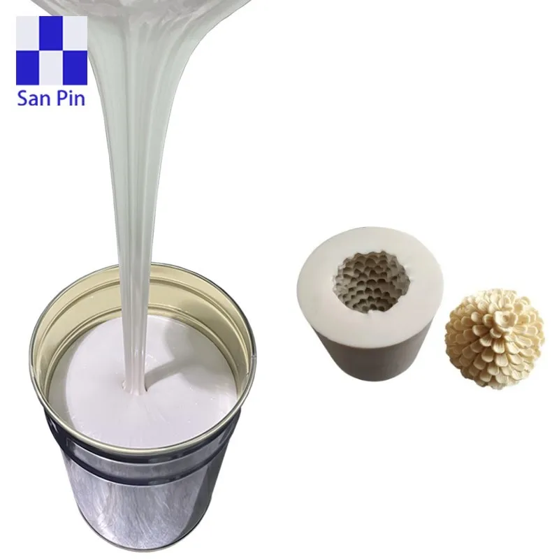 Tin cure silicone rubber for moulds making cheap price liquid silica gel sale make candle silicone mold