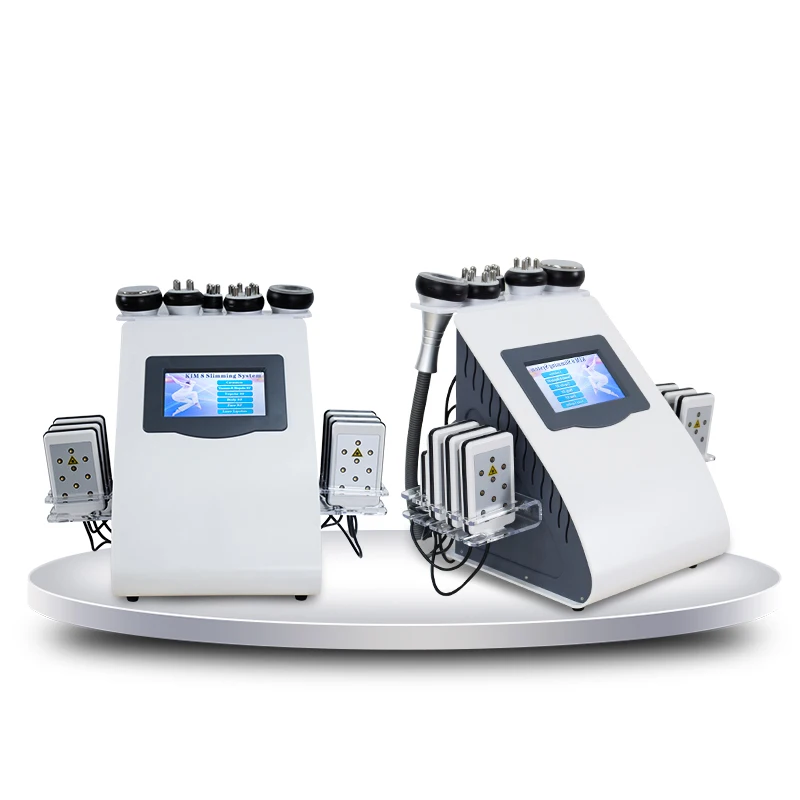 6 In 1 40khz Ultrasonic Cavitation 2.0 Rf Slimming Beauty Machine Ultra Cavitation Machine For Skin Tighten Body Sculpting
