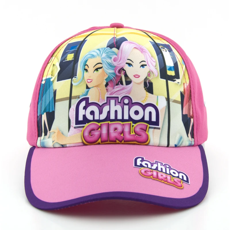 
Promotional Custom rubber patch Logo Korea Design Fashion Kids Sports Baseball Cap 