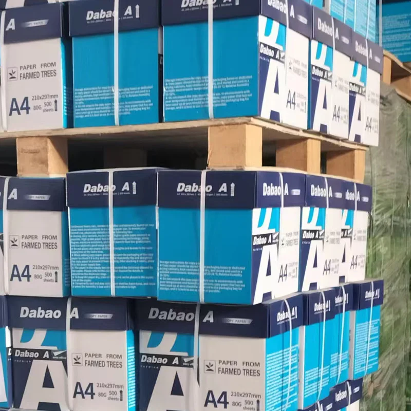 Factory Wholesale High Grade Lower price A4 Copy Paper 80 GSM 70 75 80GSM China A4 Paper Office Paper