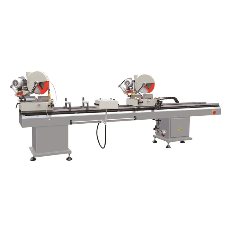 Industrial Automatic Window Door Miter Saw Deep Processing Double Head PVC Aluminum Cutting Machine