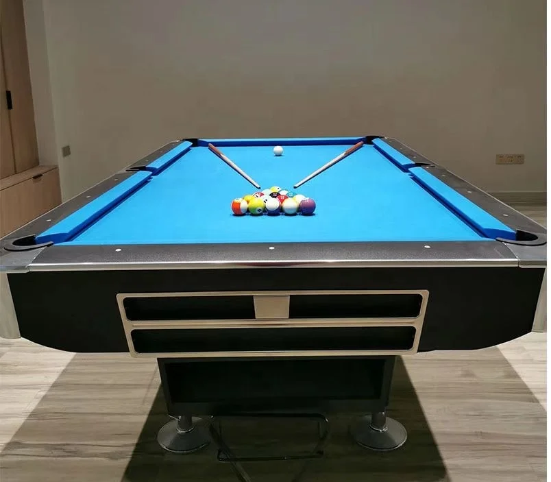 commercial use gym equipment tournament standard solid wood 7ft/8ft/9ft multi functional pool table