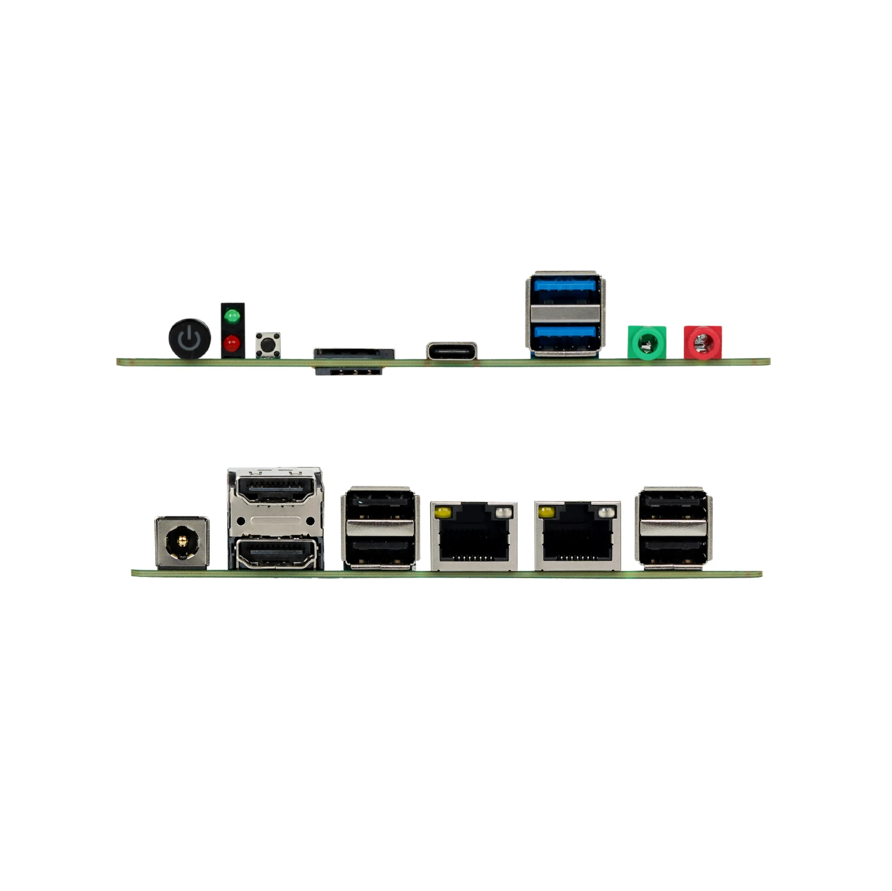 ZEROONE Fanless 12th Gen Alder Lake DDR5 Industrial Computer i3 i5 i7 6 Lan Nano ITX Mainboard  Firewall Router Motherboard
