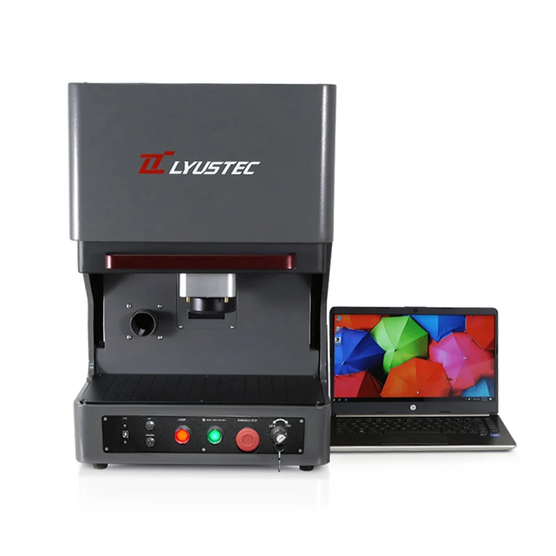 Portable Fiber Laser Marking Machine Raycus IPG Laser Metal Logo Engraving Marking Machine