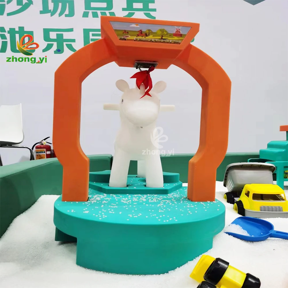 Zhongyi Amusement Patent Large big Sand Pool Toys pit beach sand toys sand toys set for kids