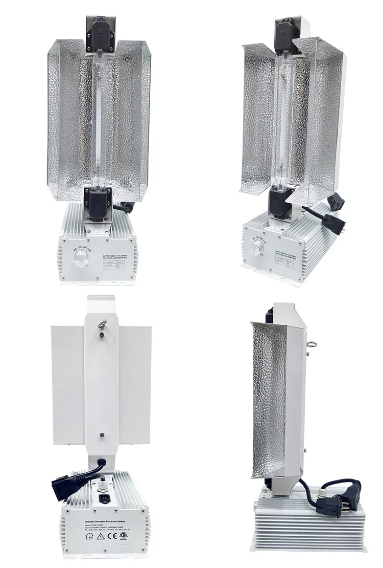 1000 Watt High Frequency Double-Ended Growing System with 1000 Watt Hps Bulb and Hanger Combo