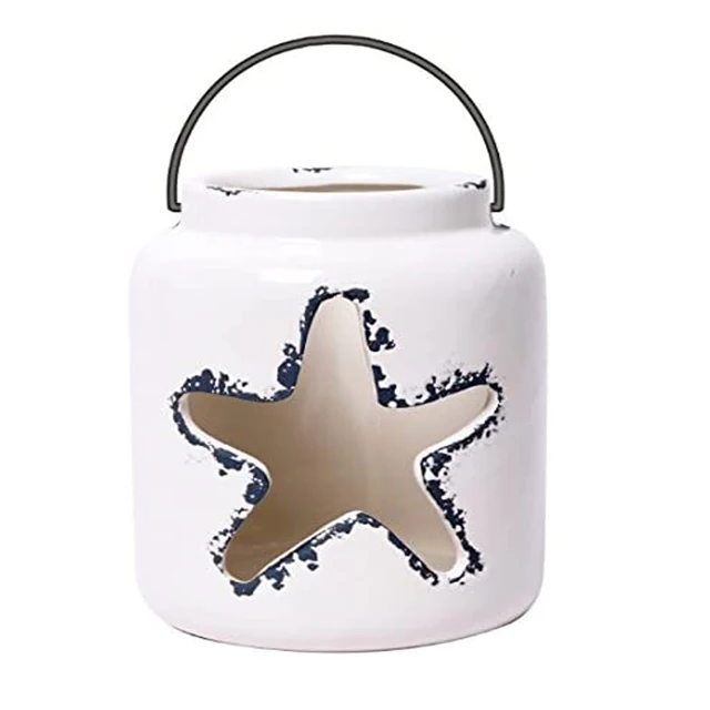 Wholesale ceramic white lotus shaped flower porcelain tealight candle holder
