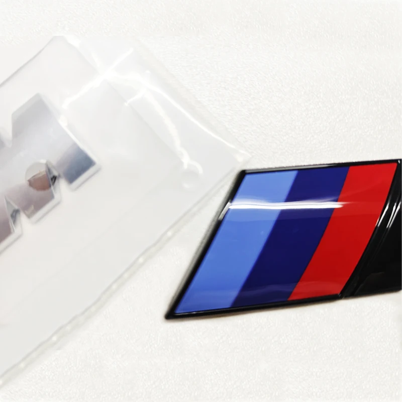 Chrome Black Fits 1 3 5 7 Series X1 X3 X5 X6m Side Trunk Rear M Sport M Emblem Logo Badge Use for BMW Accessories