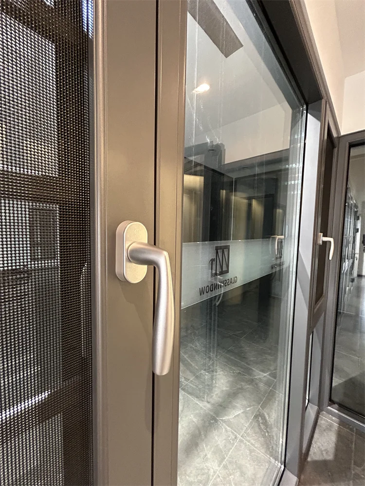 Doors Windows Latest Design Steel Opening Tilt and Turn Aluminium Casement Window Factory Cheap Price Right Pvc Swing Aluminum