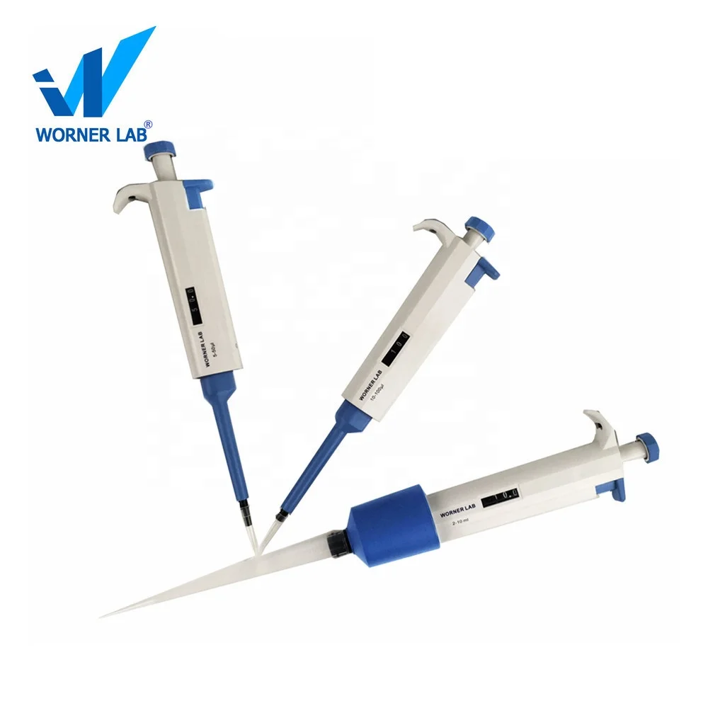 100-1000ul Lab Single Channel micropipette 100 1000ul Pipette Hot sale