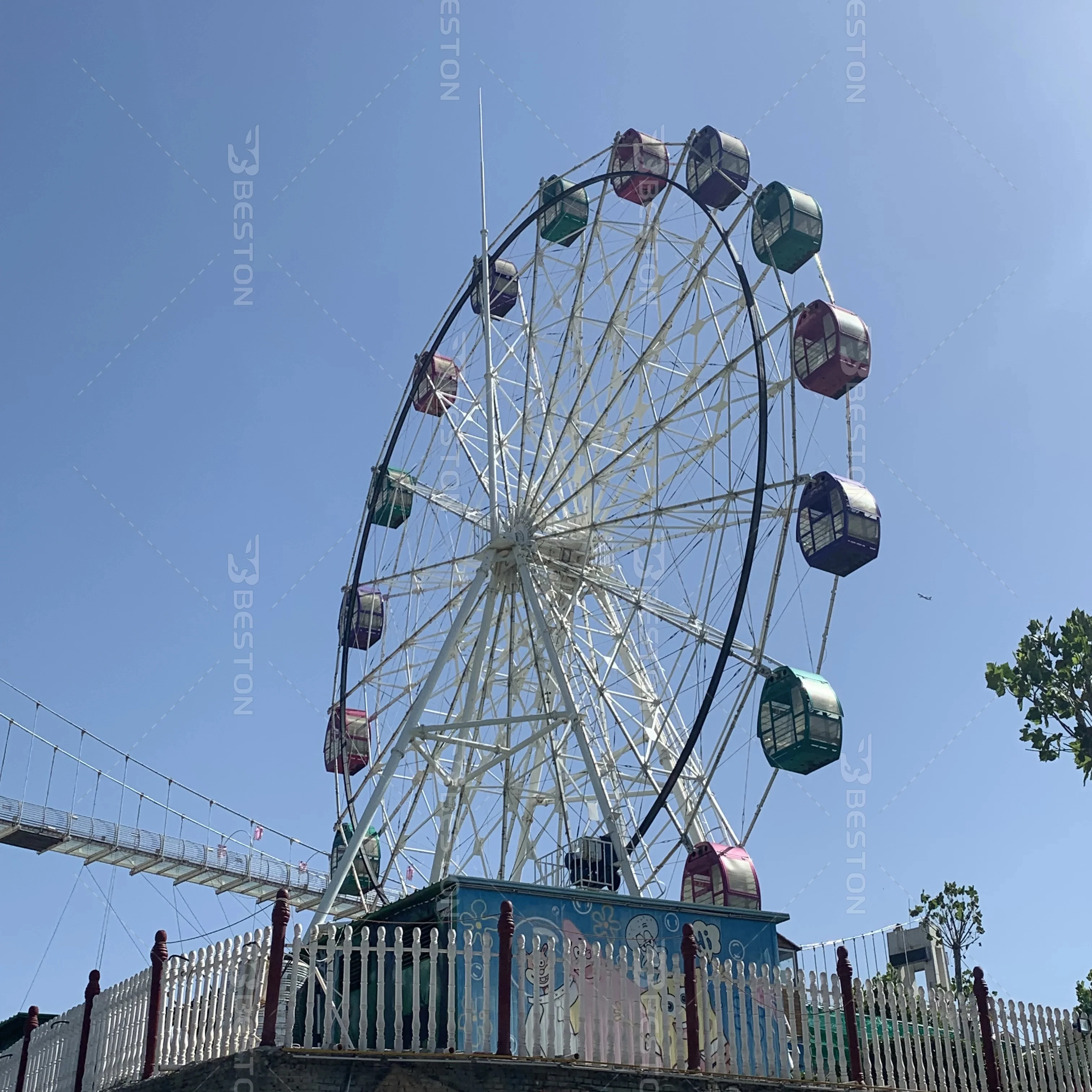 City Landmark Big Wheel Amusement Park Rides Ferris Wheel For Sale 30m Ferris Wheel