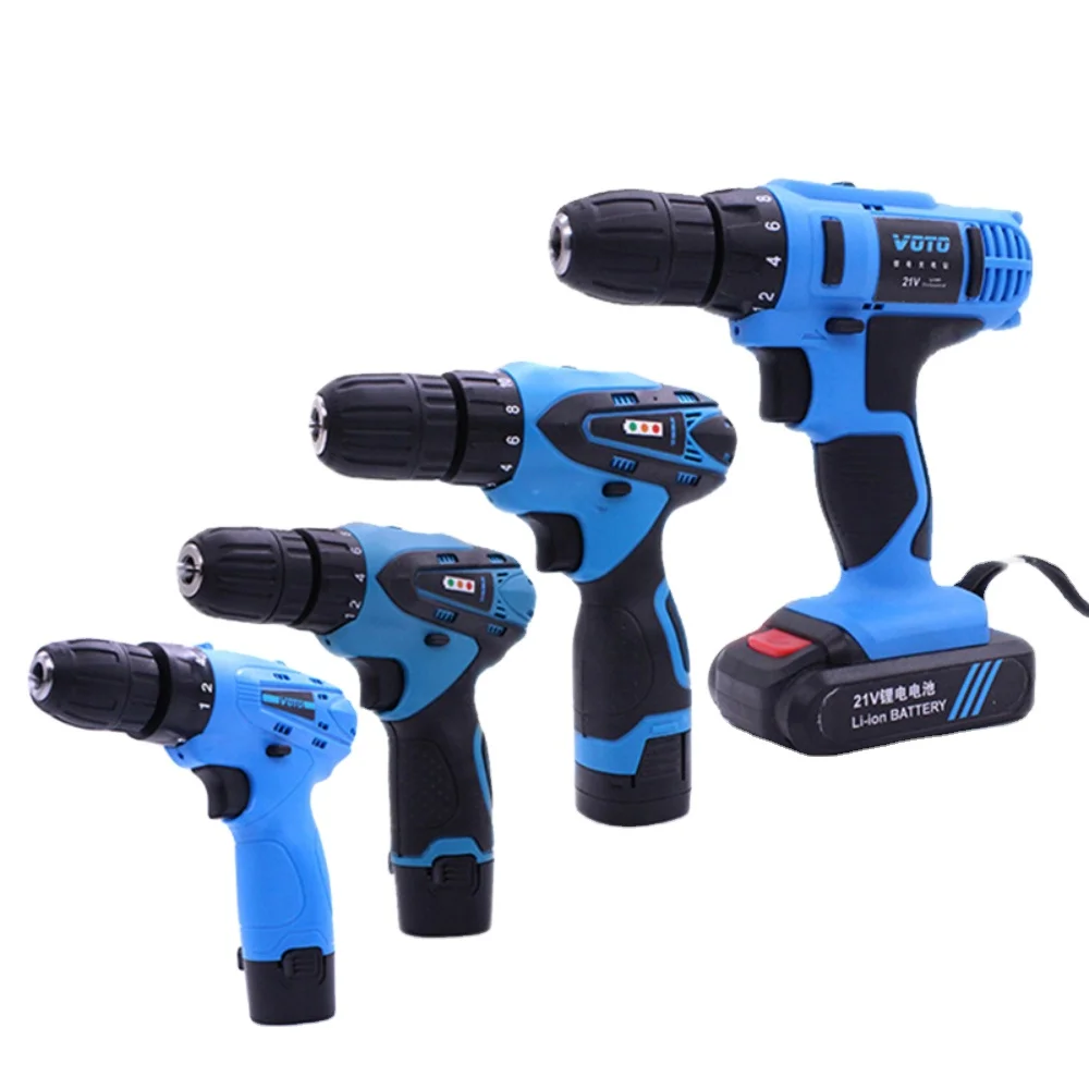
10mm 12V Multi-function Lithium Battery Power Drills Electric Screwdriver For Home Hardware 