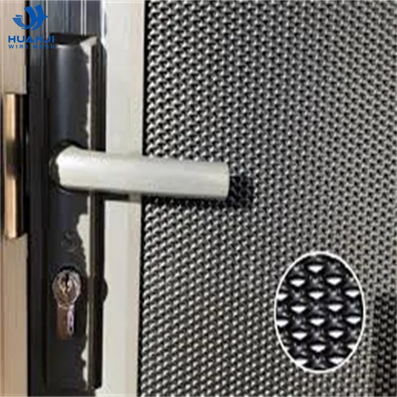 1.8 2.0 3.0mm Expanded Aluminum DVA Mesh One Way Vision Screen Mesh