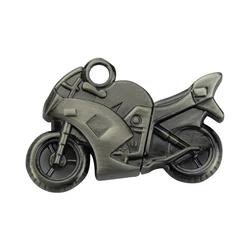 Zinc alloy motorcycle U disk Real Capacity pen drive 32gb 16gb moto-car cartoon USB flash drive gift autobike Memory Stick