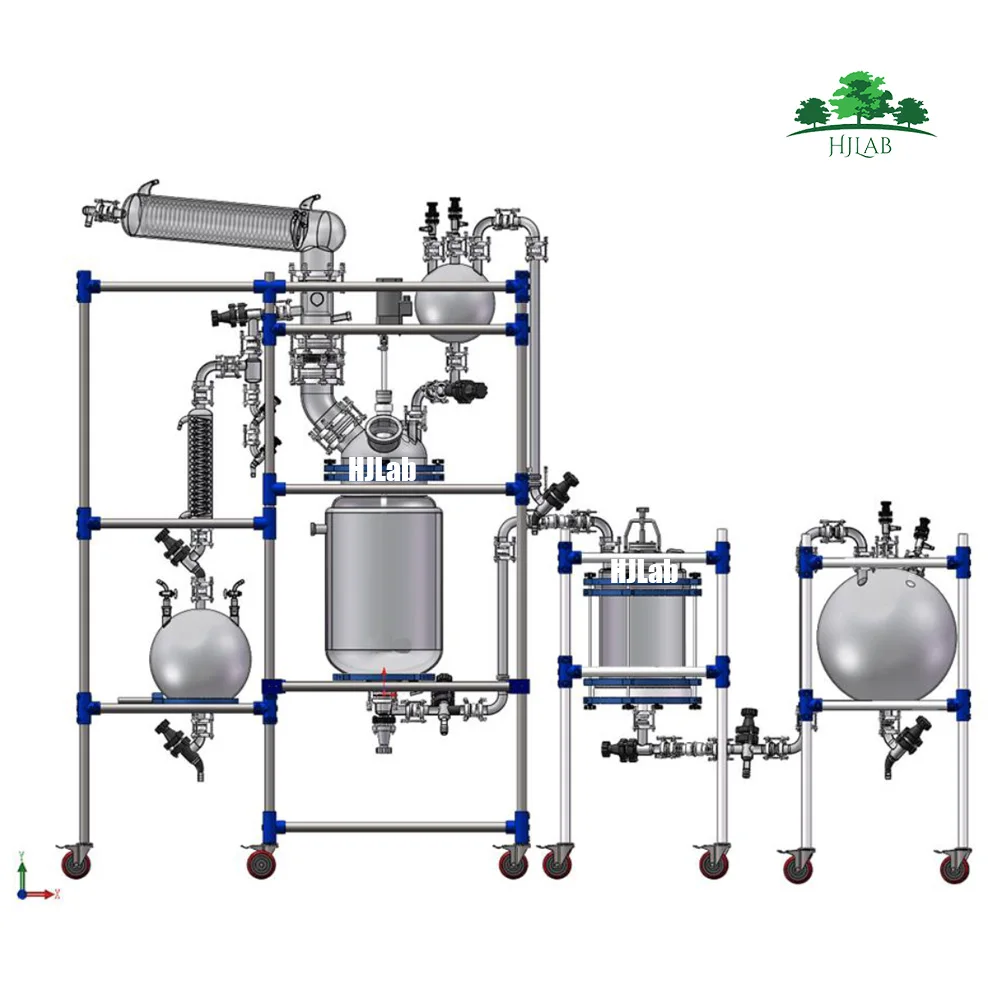 Molecular Distillation Glass Reactor